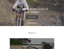 Tablet Screenshot of brightcycles.co.uk